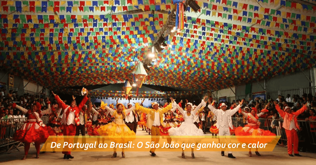 Festival de Festas Juninas com dança folclórica