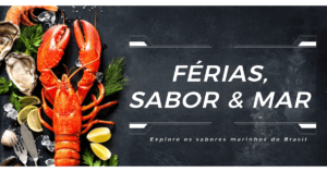 Prato de frutos do mar com lagosta, mexilhões e ostras, ideal para amantes de sabores marinhos