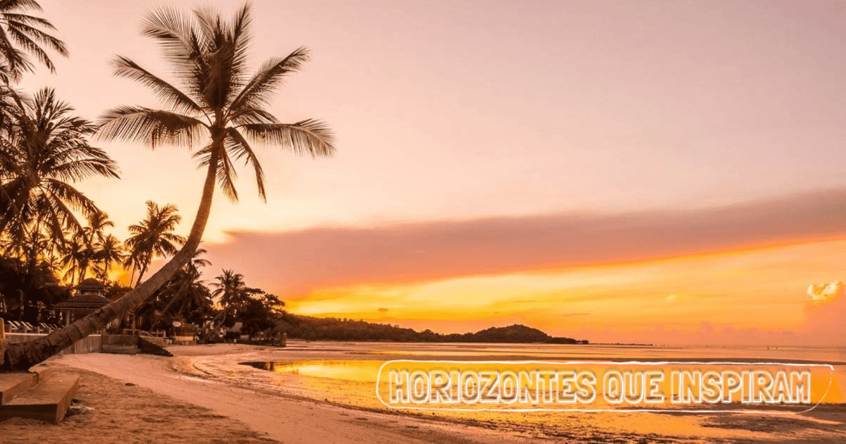 Pôr do sol no Nordeste cria cenas memoráveis para experiências de viagens no Nordeste brasileiro